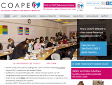 Tablet Screenshot of coape.org
